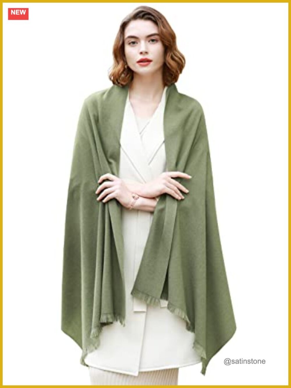 Women's Pashmina Shawl Wrap Wedding Party Evening Dress Scarf